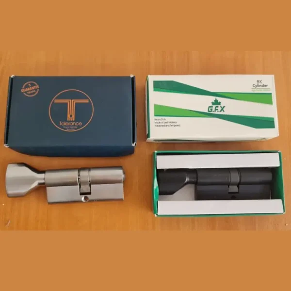 سیلندر سرویس جعبه کادو مشکی و کروم